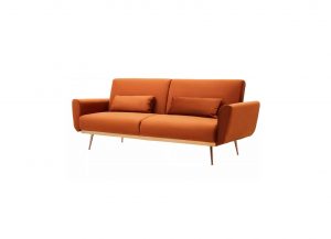 Seville Burnt Orange Sofa Bed