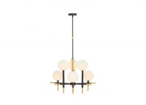 Manhattan Gold & Black Pendant Light