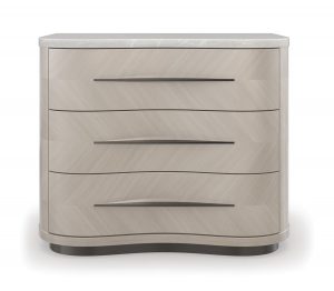 Satin Ash Chest of Drawers