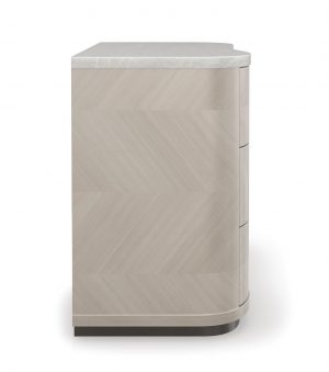 Satin Ash Chest of Drawers