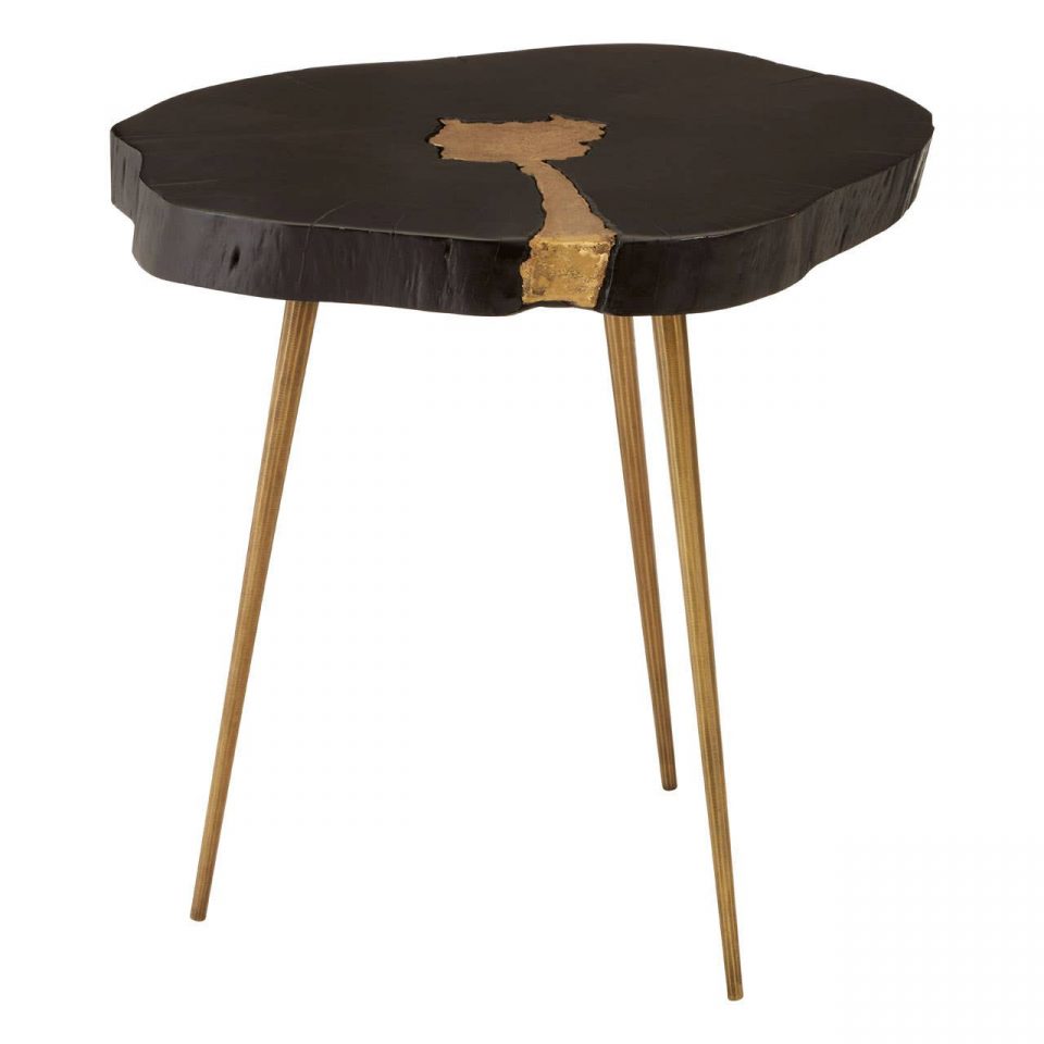 EBONY SIDE TABLE
